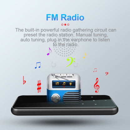 M15 Multi-function Smart Voice Recorder MP3 Hifi Sound Music Player Walkman, 4GB, 8GB, 16GB, 32GB