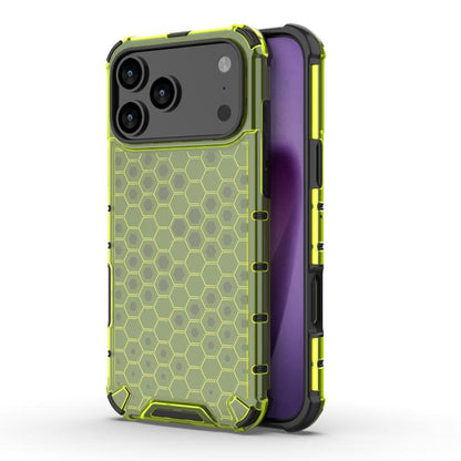 Honeycomb Shockproof Phone Case, For iPhone 17e / 16e, For iPhone 17 Pro Max, For iPhone 17 Pro, For iPhone 17