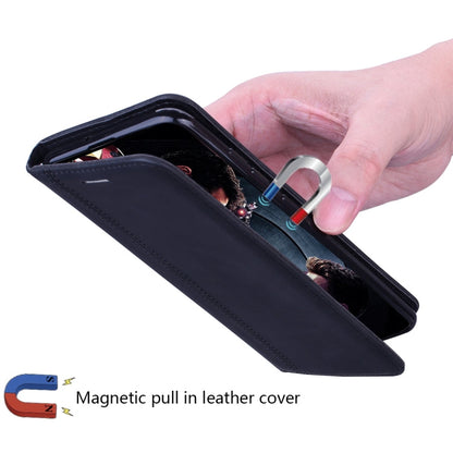 Frosted Business Magnetic Horizontal Flip PU Leather Case with Holder & Card Slot & Lanyard, For iPhone SE 2022 / SE 2020 & 8 & 7, For iPhone 8 Plus & 7 Plus, For iPhone 11 Pro, For iPhone 11