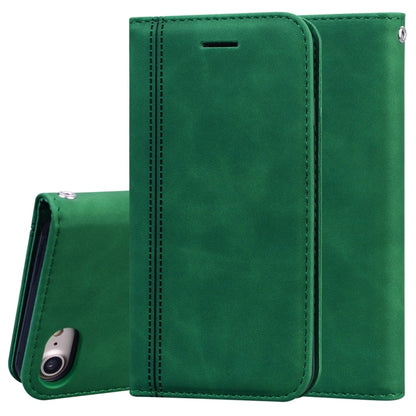 Frosted Business Magnetic Horizontal Flip PU Leather Case with Holder & Card Slot & Lanyard, For iPhone SE 2022 / SE 2020 & 8 & 7, For iPhone 8 Plus & 7 Plus, For iPhone 11 Pro, For iPhone 11