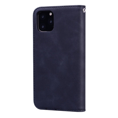 Frosted Business Magnetic Horizontal Flip PU Leather Case with Holder & Card Slot & Lanyard, For iPhone 11 Pro Max, For iPhone XS / X, For iPhone XR, For iPhone XS Max