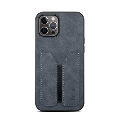 Denior DV Elastic Card Slot PU Back Cover Phone Case, For iPhone 15 Pro Max, For iPhone 15 Pro, For iPhone 15 Plus, For iPhone 15
