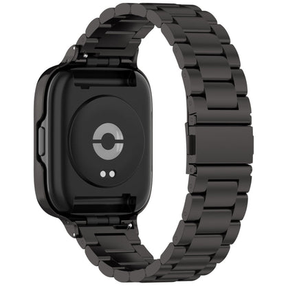 2 in 1 Three-bead Metal Watch Band with Watch Frame, For Redmi Watch 3 Lite / Watch 3 Active