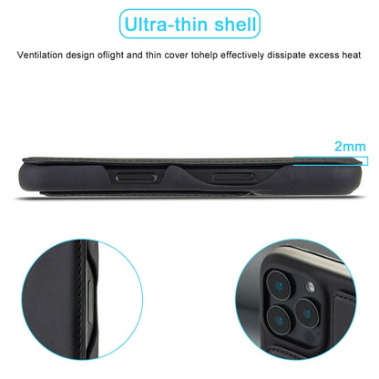 LC.IMEEKE Hon Ancient Series Flip Leather Phone Case, For iPhone 16 Pro Max, For iPhone 16 Pro, For iPhone 16 Plus, For iPhone 16