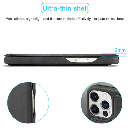 LC.IMEEKE Hon Ancient Series Flip Leather Phone Case, For iPhone 15 Pro Max, For iPhone 15 Pro, For iPhone 15 Plus, For iPhone 15