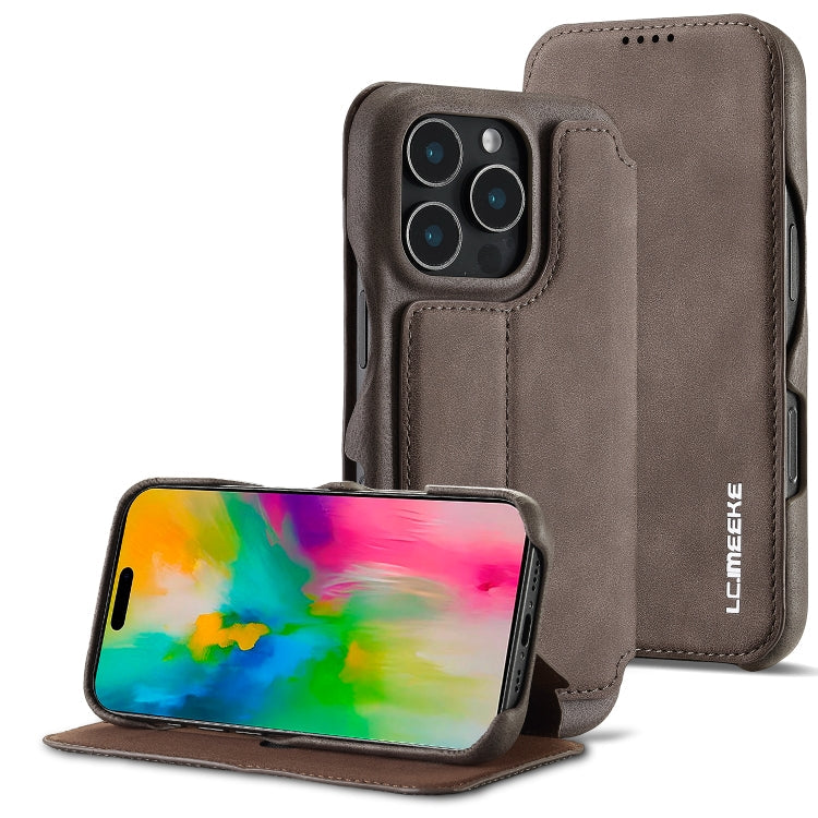 LC.IMEEKE Hon Ancient Series Flip Leather Phone Case, For iPhone 15 Pro Max, For iPhone 15 Pro, For iPhone 15 Plus, For iPhone 15