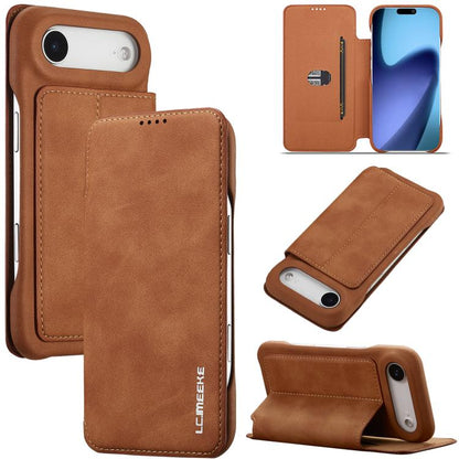 LC.IMEEKE Hon Ancient Series Flip Leather Phone Case, For iPhone 17 Pro Max, For iPhone 17 Pro, For iPhone 17, For iPhone Air