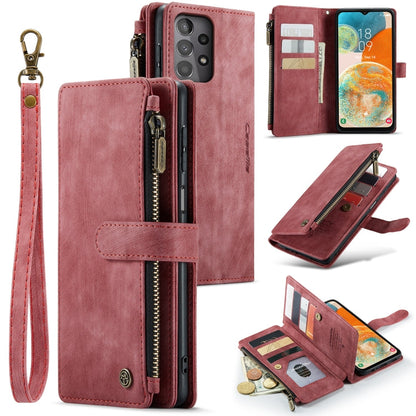 CaseMe C30 Card Slots Zipper Wallet Leather Phone Case, For Samsung Galaxy S24 5G, For Samsung Galaxy S23 FE, For Samsung Galaxy A24 4G, For Samsung Galaxy A23
