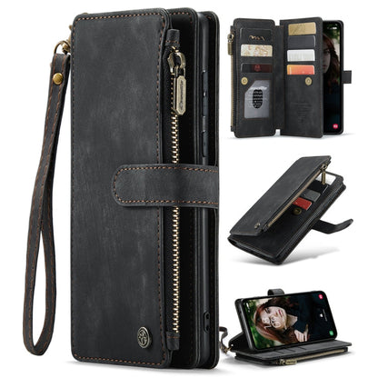 CaseMe C30 Card Slots Zipper Wallet Leather Phone Case, For Samsung Galaxy S24 5G, For Samsung Galaxy S23 FE, For Samsung Galaxy A24 4G, For Samsung Galaxy A23