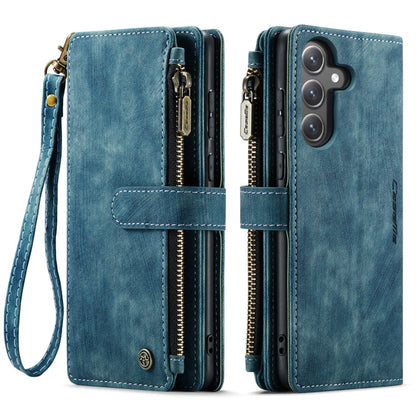 CaseMe C30 Card Slots Zipper Wallet Leather Phone Case, For Samsung Galaxy S24 5G, For Samsung Galaxy S23 FE, For Samsung Galaxy A24 4G, For Samsung Galaxy A23