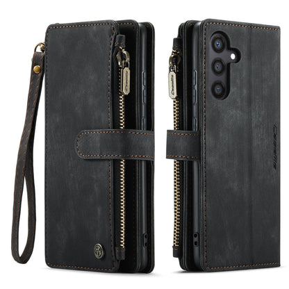 CaseMe C30 Card Slots Zipper Wallet Leather Phone Case, For Samsung Galaxy S24 5G, For Samsung Galaxy S23 FE, For Samsung Galaxy A24 4G, For Samsung Galaxy A23