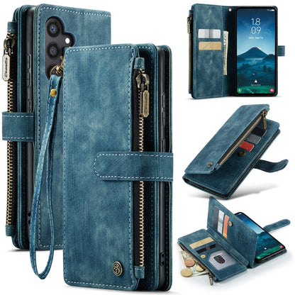 CaseMe C30 Card Slots Zipper Wallet Leather Phone Case, For Samsung Galaxy S24 5G, For Samsung Galaxy S23 FE, For Samsung Galaxy A24 4G, For Samsung Galaxy A23