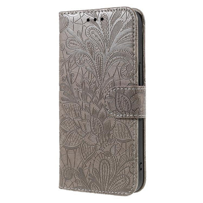 Lace Flower Embossing Flip Leather Phone Case, For iPhone 17e / 16e, For iPhone 17 Pro Max, For iPhone 17 Pro, For iPhone 17