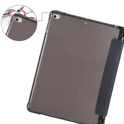 3-folding Horizontal Flip PU Leather + Shockproof TPU Case with Holder & Pen Slot, For iPad Air / Air 2 / 9.7 (2017) & (2018), For iPad Mini 5 / Mini 4