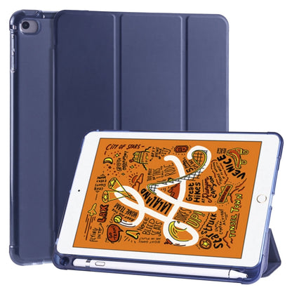 3-folding Horizontal Flip PU Leather + Shockproof TPU Case with Holder & Pen Slot, For iPad Air / Air 2 / 9.7 (2017) & (2018), For iPad Mini 5 / Mini 4