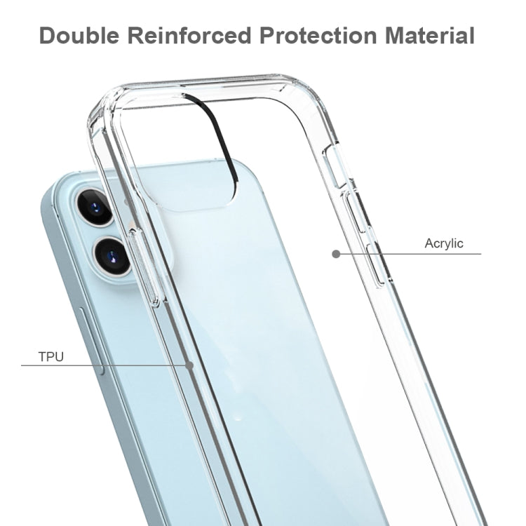 Shockproof Scratchproof TPU + Acrylic Protective Case, For iPhone 12 mini, For iPhone 12 / 12 Pro, For iPhone 12 Pro Max