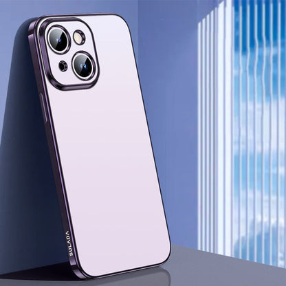 SULADA Electroplating Frosted TPU Phone Case, For iPhone 15 Pro Max, For iPhone 15 Pro, For iPhone 15 Plus