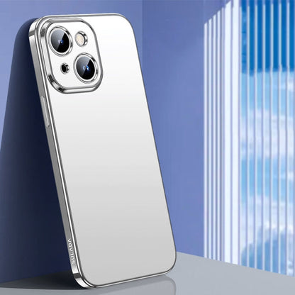 SULADA Electroplating Frosted TPU Phone Case, For iPhone 15 Pro Max, For iPhone 15 Pro, For iPhone 15 Plus