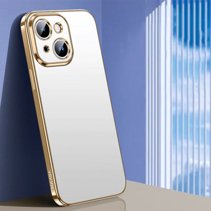SULADA Electroplating Frosted TPU Phone Case, For iPhone 15 Pro Max, For iPhone 15 Pro, For iPhone 15 Plus