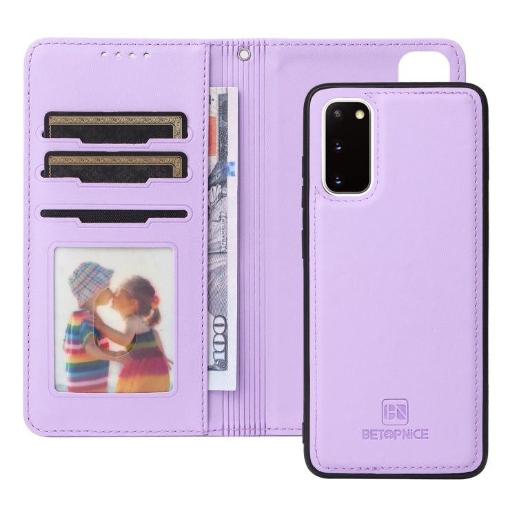 BETOPNICE BN-005 2 in 1 Detachable Imitate Genuine Leather Phone Case, For Samsung Galaxy S20, For Samsung Galaxy S20+, For Samsung Galaxy A71 4G, For Samsung Galaxy A51 4G
