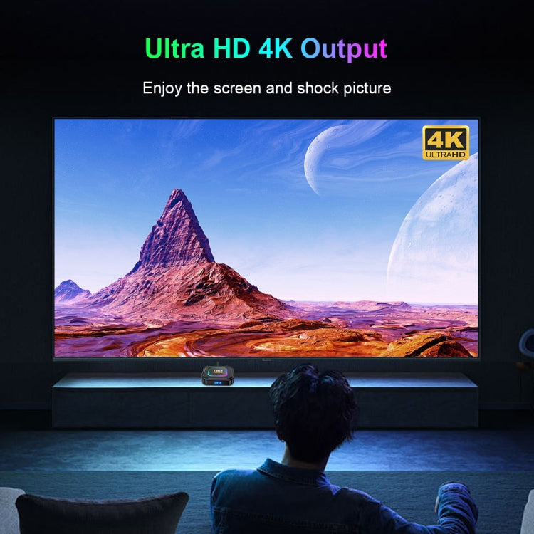 HK1 RBOX K8 8K Android 13.0 Smart TV Box with Remote Control, RK3528 Quad-Core, 2GB+16GB, 4GB+32GB, 4GB+64GB, 4GB+128GB
