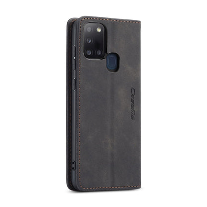 CaseMe-013 Multifunctional Retro Frosted Horizontal Flip Leather Case with Card Slot & Holder & Wallet, For Samsung Galaxy A21S, For Samsung Galaxy A31, For Samsung Galaxy A41