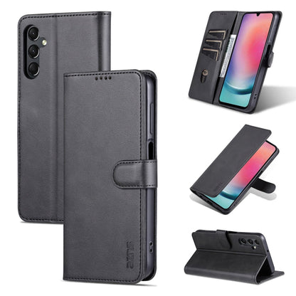 AZNS Skin Feel Calf Texture Flip Leather Phone Case, For Samsung Galaxy A55 5G, For Samsung Galaxy A35 5G, For Samsung Galaxy A24 4G / A25, For Samsung Galaxy S24 Ultra 5G