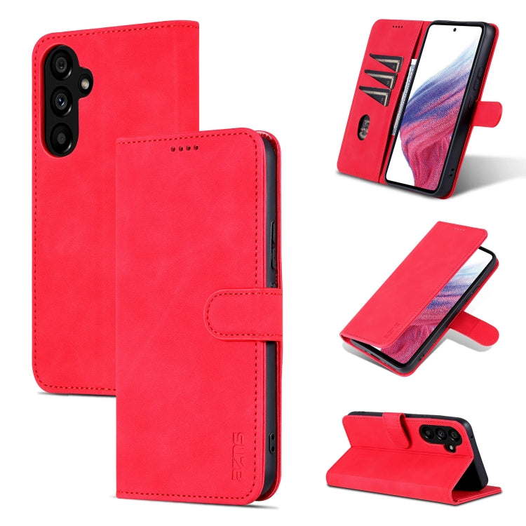 AZNS Skin Feel Calf Texture Flip Leather Phone Case, For Samsung Galaxy A55 5G, For Samsung Galaxy A35 5G, For Samsung Galaxy A24 4G / A25, For Samsung Galaxy S24 Ultra 5G