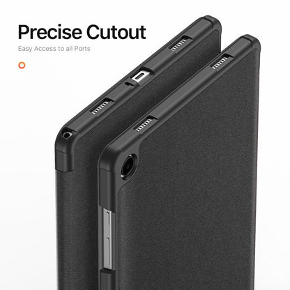 DUX DUCIS Domo Series Magnetic Flip Leather Tablet Case, For Samsung Galaxy Tab A11+ / A9+, For Samsung Galaxy Tab S9 FE / S10 FE, For Samsung Galaxy Tab S10 FE+, For Samsung Galaxy Tab S10+, For Samsung Galaxy Tab S9 FE+, For Samsung Galaxy Tab S10 Ultra