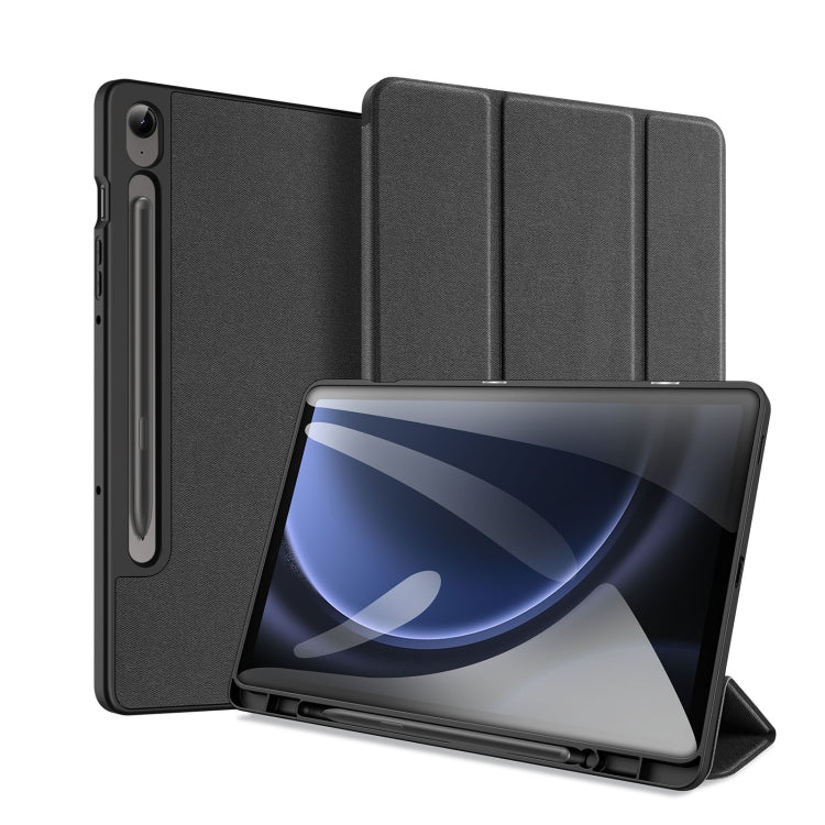 DUX DUCIS Domo Series Magnetic Flip Leather Tablet Case, For Galaxy Tab S12+, For Samsung Galaxy Tab A11+ / A9+, For Samsung Galaxy Tab S9 FE / S10 FE, For Samsung Galaxy Tab S10 FE+, For Samsung Galaxy Tab S10 Ultra, For Samsung Galaxy Tab S10+       ...