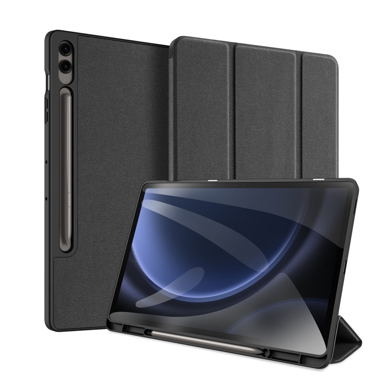DUX DUCIS Domo Series Magnetic Flip Leather Tablet Case, For Galaxy Tab S12+, For Samsung Galaxy Tab A11+ / A9+, For Samsung Galaxy Tab S9 FE / S10 FE, For Samsung Galaxy Tab S10 FE+, For Samsung Galaxy Tab S10 Ultra, For Samsung Galaxy Tab S10+       ...