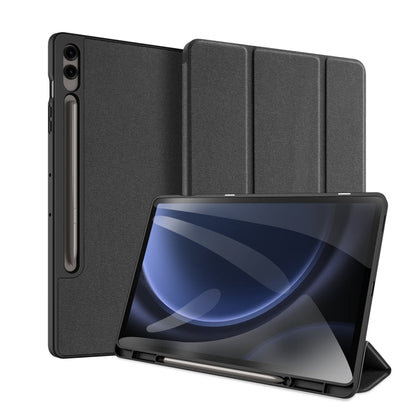 DUX DUCIS Domo Series Magnetic Flip Leather Tablet Case, For Galaxy Tab S12+, For Samsung Galaxy Tab A11+ / A9+, For Samsung Galaxy Tab S9 FE / S10 FE, For Samsung Galaxy Tab S10 FE+, For Samsung Galaxy Tab S10 Ultra, For Samsung Galaxy Tab S10+       ...