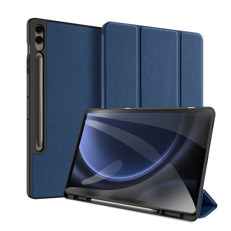 DUX DUCIS Domo Series Magnetic Flip Leather Tablet Case, For Galaxy Tab S12+, For Samsung Galaxy Tab A11+ / A9+, For Samsung Galaxy Tab S9 FE / S10 FE, For Samsung Galaxy Tab S10 FE+, For Samsung Galaxy Tab S10 Ultra, For Samsung Galaxy Tab S10+       ...