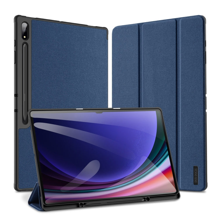 DUX DUCIS Domo Series Magnetic Flip Leather Tablet Case, For Galaxy Tab S12+, For Samsung Galaxy Tab A11+ / A9+, For Samsung Galaxy Tab S9 FE / S10 FE, For Samsung Galaxy Tab S10 FE+, For Samsung Galaxy Tab S10 Ultra, For Samsung Galaxy Tab S10+       ...
