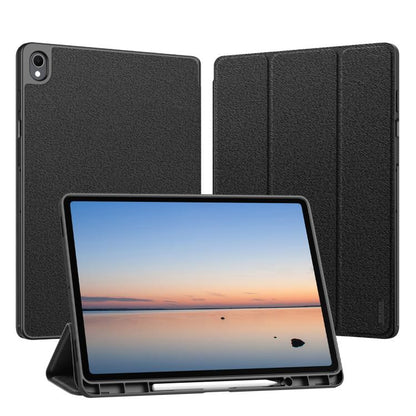DUX DUCIS Domo Series Magnetic Flip Leather Tablet Case, For Galaxy Tab S12+, For Samsung Galaxy Tab A11+ / A9+, For Samsung Galaxy Tab S9 FE / S10 FE, For Samsung Galaxy Tab S10 FE+, For Samsung Galaxy Tab S10 Ultra, For Samsung Galaxy Tab S10+       ...
