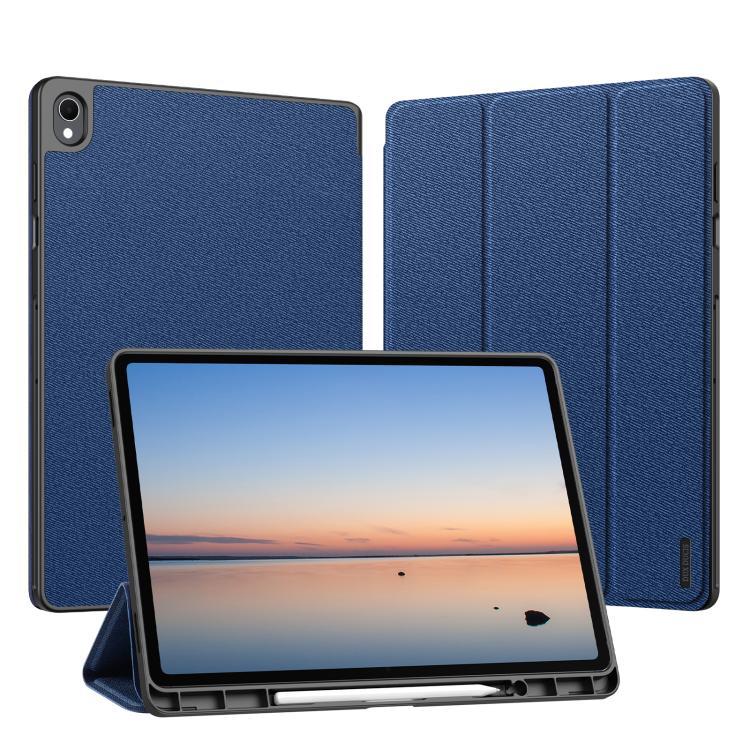 DUX DUCIS Domo Series Magnetic Flip Leather Tablet Case, For Galaxy Tab S12+, For Samsung Galaxy Tab A11+ / A9+, For Samsung Galaxy Tab S9 FE / S10 FE, For Samsung Galaxy Tab S10 FE+, For Samsung Galaxy Tab S10 Ultra, For Samsung Galaxy Tab S10+       ...