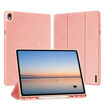 DUX DUCIS Domo Series Magnetic Flip Leather Tablet Case, For Galaxy Tab S12+, For Samsung Galaxy Tab A11+ / A9+, For Samsung Galaxy Tab S9 FE / S10 FE, For Samsung Galaxy Tab S10 FE+, For Samsung Galaxy Tab S10 Ultra, For Samsung Galaxy Tab S10+       ...