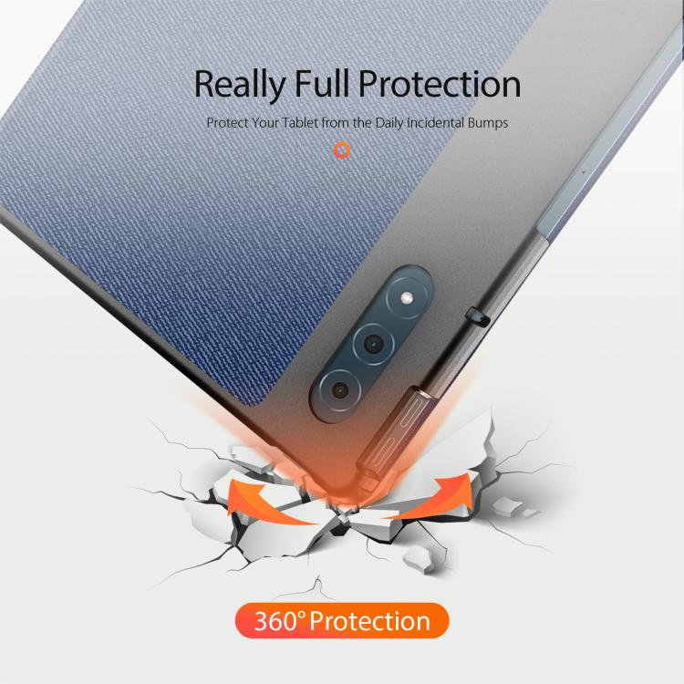 DUX DUCIS Domo Series Magnetic Flip Leather Tablet Case, For Lenovo Yoga Tab Plus