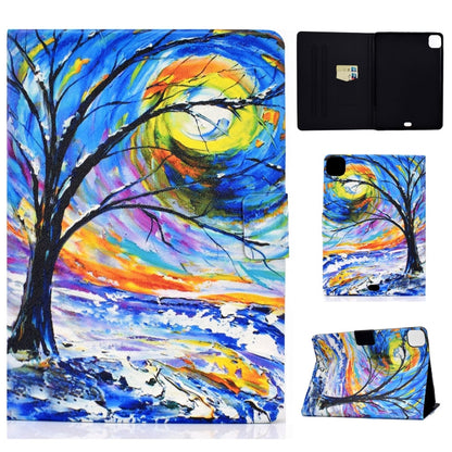 TPU Electric Pressed Horizontal Flip Leather Case with Holder & Card Slot & Sleep / Wake-up Function, For iPad 10.2 / 10.5 / iPad Air 10.5 2019, For iPad Air / Air 2  / iPad 9.7 2017 / 2018, For iPad Pro 11 2020 / 2018                                  ...