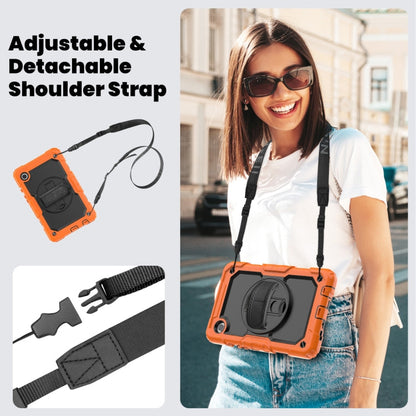 Silicone + PC Tablet Case with Shoulder Strap, For Samsung Galaxy Tab A9 / Tab A11