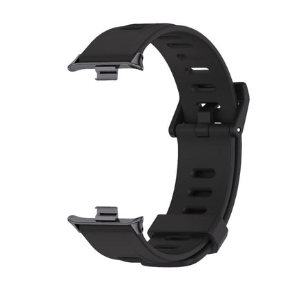 Mijobs Flat Hole Breathable Silicone Watch Band, For Redmi Watch 6 / 5 / Xiaomi Band 9 Pro