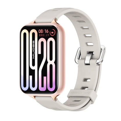 Mijobs Flat Hole Breathable Silicone Watch Band, For Xiaomi Band 10 Pro / Redmi Watch 6 / 5