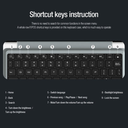 Nillkin Backlit Version Bumper Combo Keyboard Case, For Samsung Galaxy Tab S9 / S9 5G, For Samsung Galaxy Tab S9+ / S9+ 5G