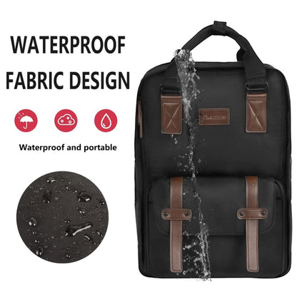 Cwatcun D78 Camera Laptop Backpack Bag, With Detachable Insert Camera Case