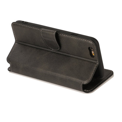 Calf Texture Magnetic Buckle Horizontal Flip Leather Case with Holder & Card Slots & Wallet & Photo Frame, For iPhone 6 / 6s, For iPhone 7 / 8, For iPhone 7 Plus / 8 Plus, For iPhone X / XS