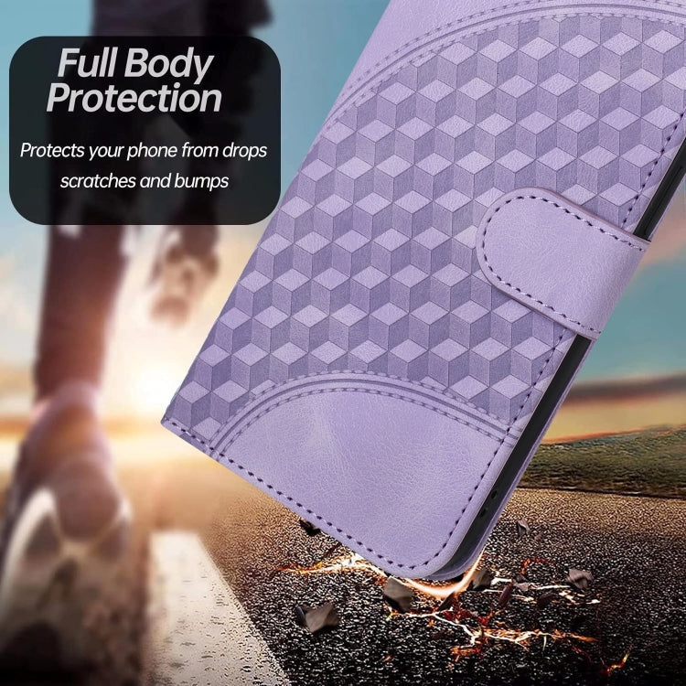 YX0060 Elephant Head Embossed Phone Leather Case with Lanyard, For iPhone 15, For iPhone 14 Plus, For iPhone 14
