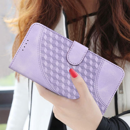 YX0060 Elephant Head Embossed Phone Leather Case with Lanyard, For iPhone 15, For iPhone 14 Plus, For iPhone 14