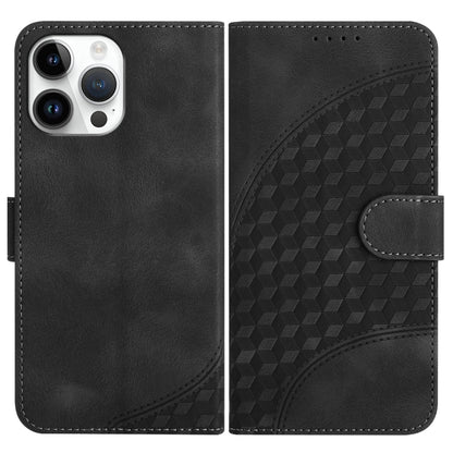 YX0060 Elephant Head Embossed Phone Leather Case with Lanyard, For iPhone 13 Pro Max, For iPhone 13 Pro, For iPhone 13