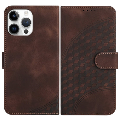 YX0060 Elephant Head Embossed Phone Leather Case with Lanyard, For iPhone 13 Pro Max, For iPhone 13 Pro, For iPhone 13