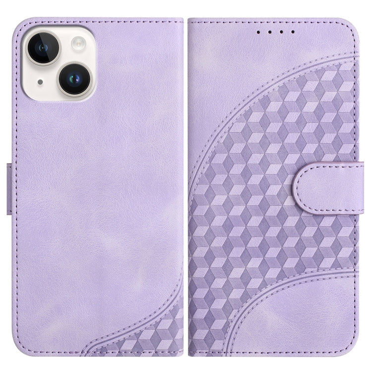 YX0060 Elephant Head Embossed Phone Leather Case with Lanyard, For iPhone 13 mini, For iPhone 12/12 Pro, For iPhone 12 Pro Max